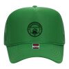 OTTO Cap 5 Panel High Crown Mesh Back Trucker Hat Thumbnail